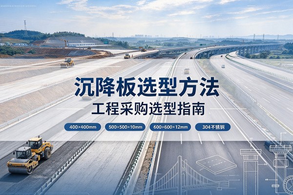 晋宁沉降板选择方法