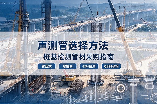 晋宁声测管选型标准