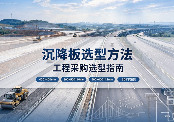 晋宁沉降板选择方法