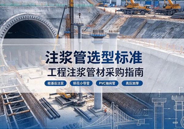 晋宁注浆管选型标准